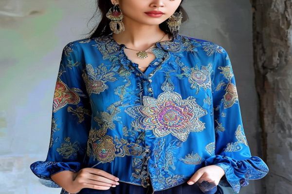 Blouse Batik Mega Mendung