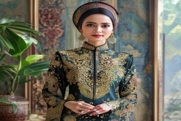 Kebaya Batik Kombinasi